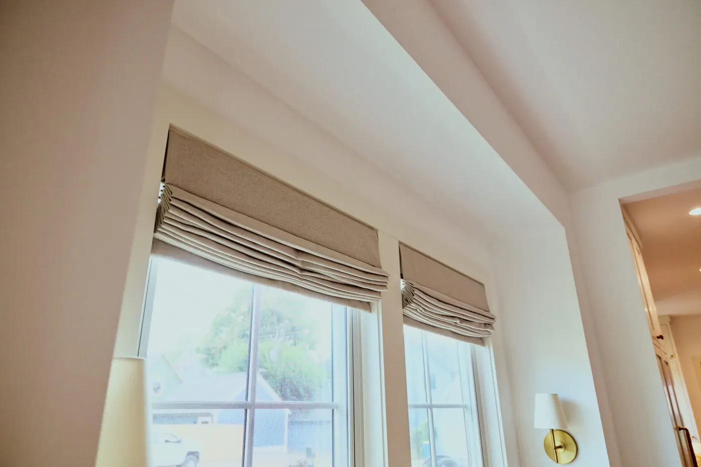 Custom shades measured and installed in Indianapolis