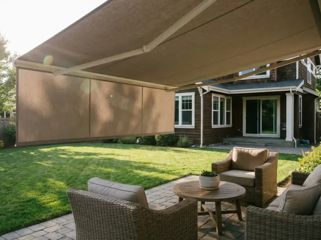 What a Retractable Awning Costs for an Indianapolis Patio